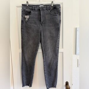 Good American Charcoal Skinny Jeans